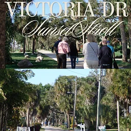 Victoria Drive Sunset Stroll