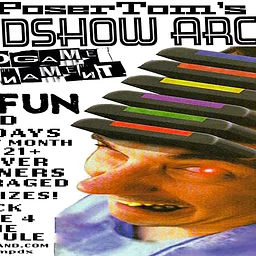 Poser Tom's Roadshow Arcade