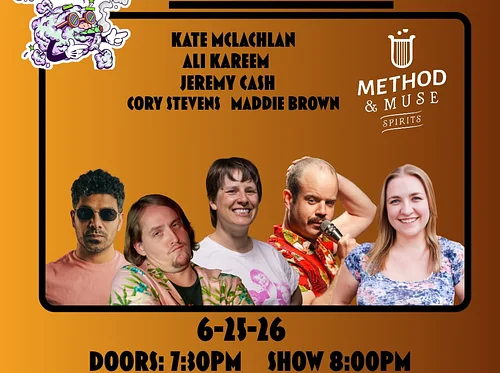 Comedy Night in Olde Town Arvada | Stand-Up at Method & Muse Spirits