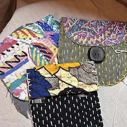 Slow Stitched Pouch
