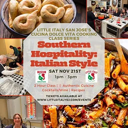 Southern Hospitality: Italian Style - Cucina Dolce Vita Class Series