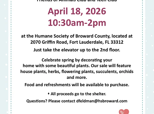 Spring Plant Sale