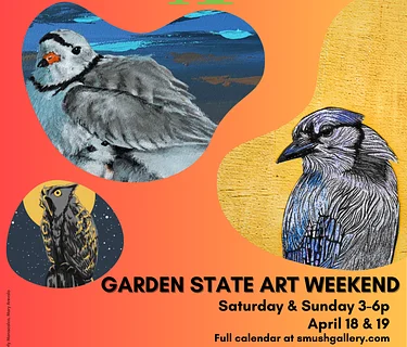 Garden State Art Weekend Gallery Hours - New Jersey Birds X New Jersey Artists