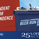 National Independent Beer Run Day – July 3rd