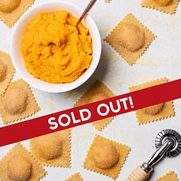 Hands-On Pumpkin Ravioli Pasta Making Class (10/9/26- Derry)
