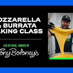 Culinary Class: Mozzarella & Burrata Making