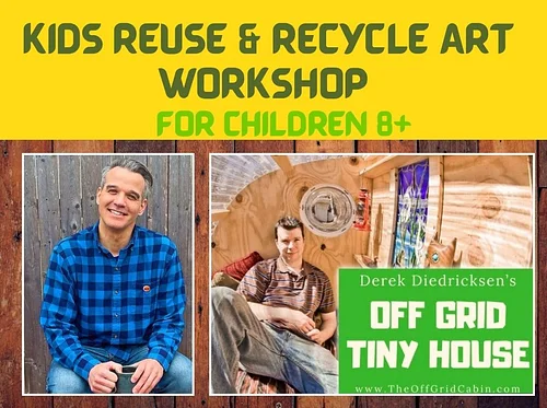 Reuse & Recycle Art Workshop with Alex Eaves & Deek Diedricksen