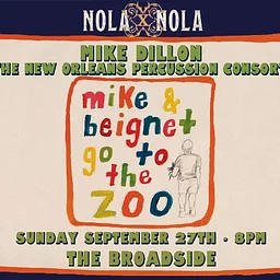 NolaXNola Presents: Mike Dillon and New Orleans Percussion Consortium