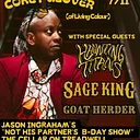 Corey Glover (Living Colour) w/s/g Haunting TItans, Sage King, & Goat Herder