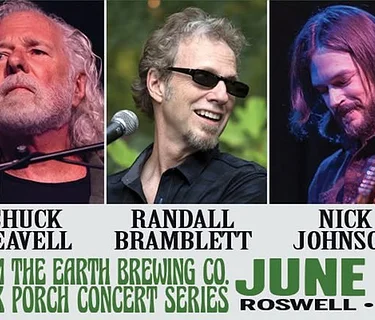 BACK PORCH STAGE: Chuck Leavell with Randall Bramblett Band featuring Nick Johnson (TICKETED)