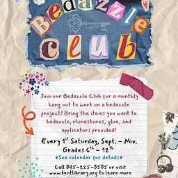 Bedazzle Club ✨ Grades 6th-12th