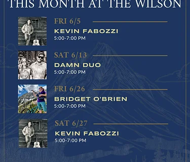 The Wilson Hotel: June Music Lineup