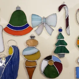 Annual Stained Glass Christmas Ornament Workshop
