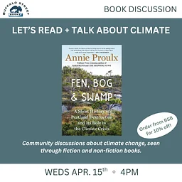 LET’S READ + TALK ABOUT CLIMATE – CLIMATE LIT DISCUSSION GROUP