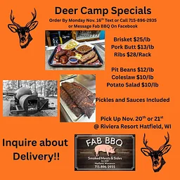 Deer Camp Specials – FAB BBQ