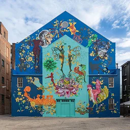 BLINK Commons Mural Dance Performance by 1001 Colors + Pones Apprentices