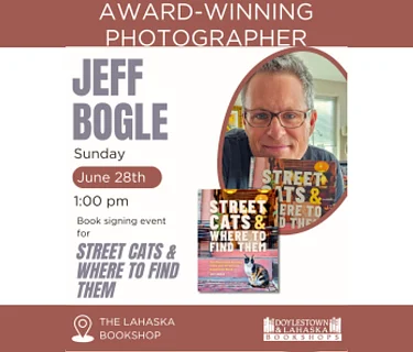 Author Jeff Bogle at Lahaska Bookshop