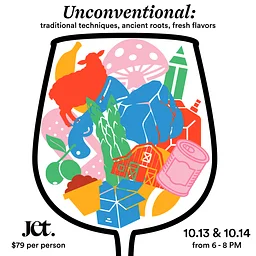 10/14/26 Unconventional: Traditional Technique, Ancient Roots, Fresh Flavors