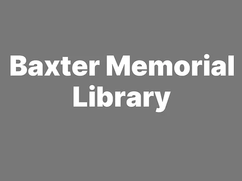 Baxter Memorial Library Trustees Meeting