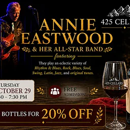 Music Featuring – Annie Eastwood & Her All-Star Band
