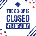 Closed on 4th of July