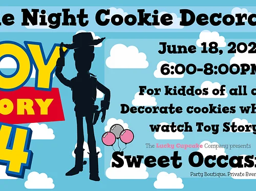 Movie Night & Cookie Decorating at Sweet Occasions