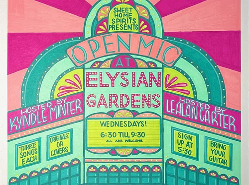 SWEET HOME SPIRITS PRESENTS: OPEN MIC HOSTED BY KYNDLE MINTER & LEALAN CARTER