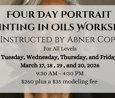 Four Day Portrait Painting in Oils – Quinlan Visual Arts Center