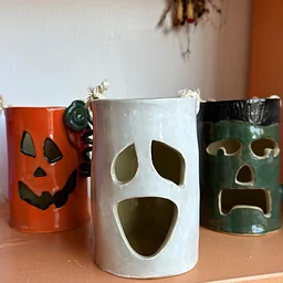 Make Your Own Ceramic Halloween Lantern