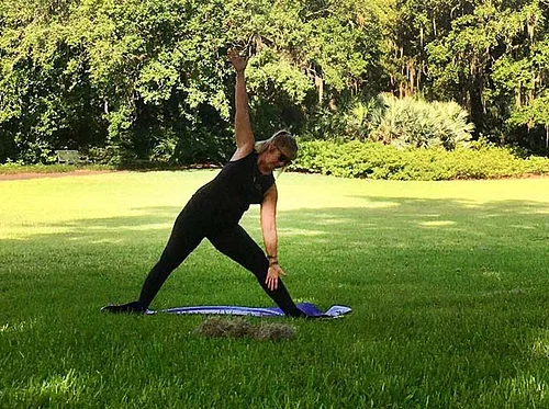 Yoga in the Gardens