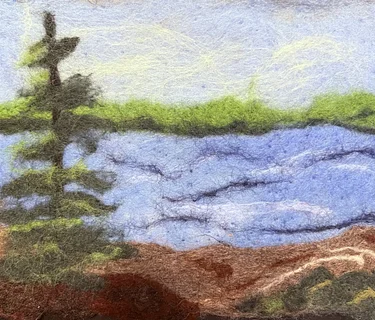 WORKSHOP: "Needle Felting Landscapes" @ Art of the Lakes Gallery, Battle Lake