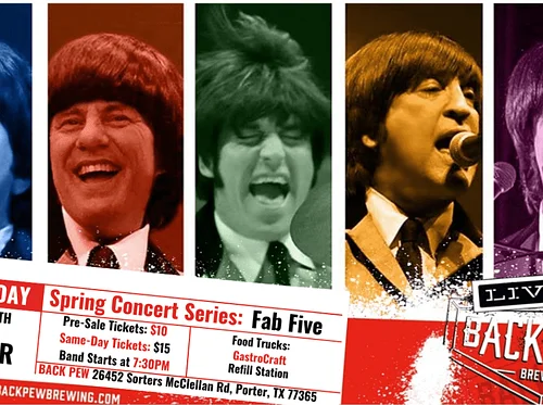 Fab 5 Concert at The Sanctuary