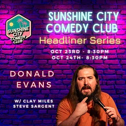 Headliner Donald Evans