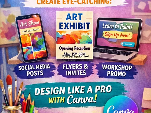 Artist To Artist: CANVA with Kayleigh Joseff