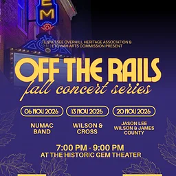Off the Rails Fall Concert Series – Jason Lee Wilson & James County