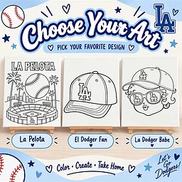 Dodger Loteria & Paint Night