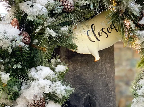 CLOSED Christmas Day – December 25, 2026 – Happy Holidays!