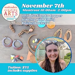Introduction to Copper Jewelry with Emily Knickerbocker