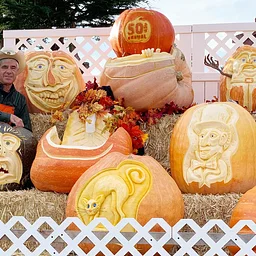 Farmer Mike Pumpkin Carving