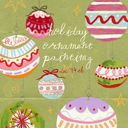 holiday ornament painting