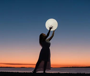 August “Sturgeon Moon” Full Moon Yoga (Monthly Series)