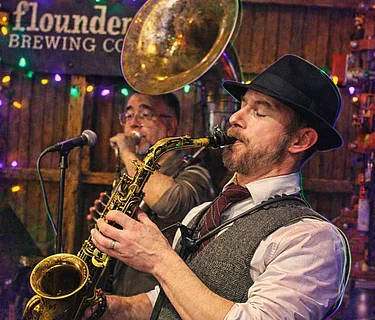 End of Summer Mardi Gras with the Mighty Rumble Brass Band