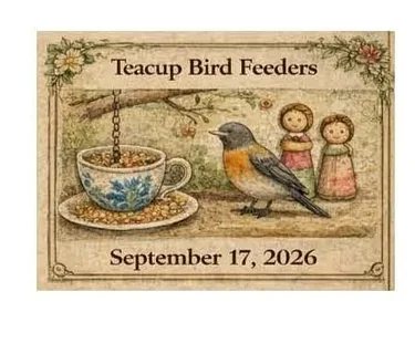 Craft Classes at the Inn - Teacup Bird Feeders