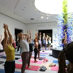 Yoga in the Galleries