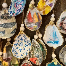 Oyster Decoupage Class at Legal Sea Foods
