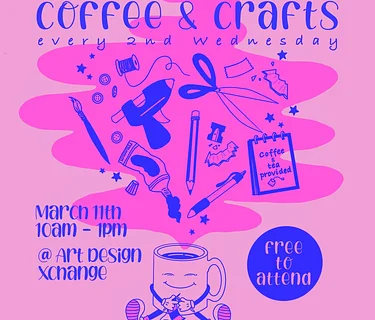 Coffee and Crafts with Sarah!