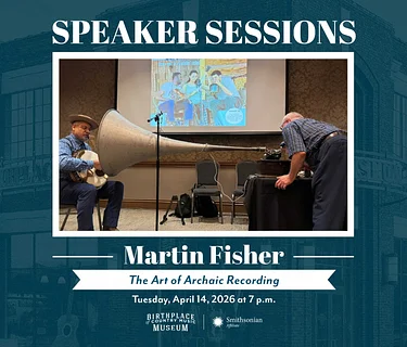 Speaker Sessions: Martin Fisher and the Art of Archaic Recording