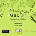 Poetry in the Parklet