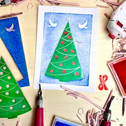 Printmaking for the Holidays
