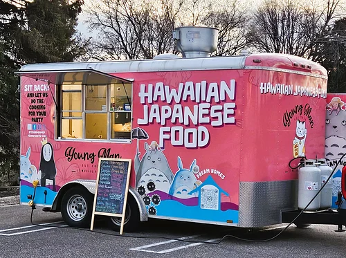 Food Truck: Young Man